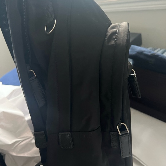 Beautiful Nylon Saffiano Prada backpack. Low inventory in store. - Picture 3 of 7